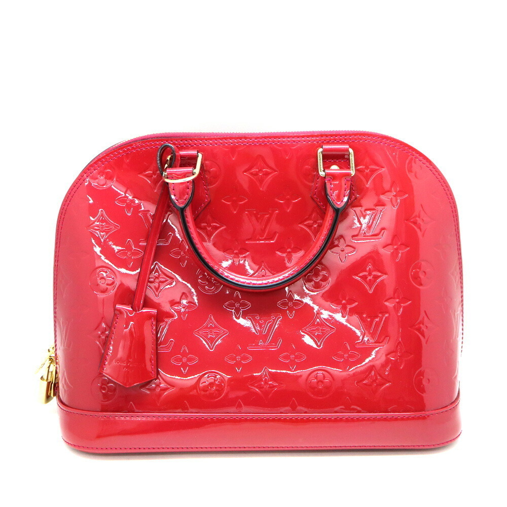 Louis Vuitton Glossy Red Shoulder Bag